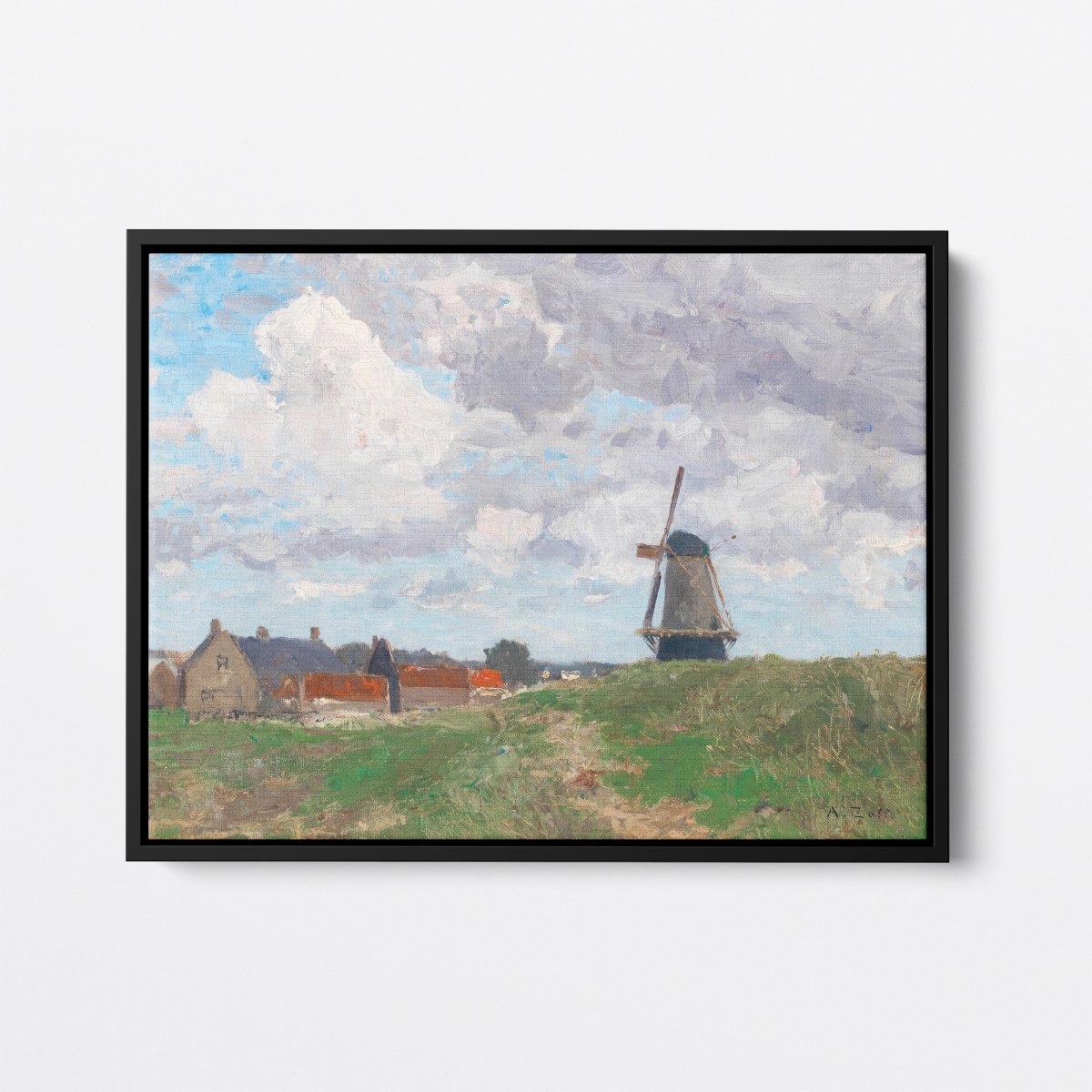 A Windmill in Vlissingen | Alfred Zoff | Ave Legato Art Prints