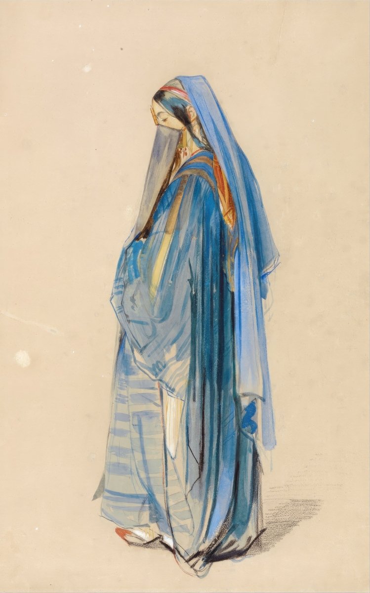 A Young Turkish Woman | John Frederick Lewis | Ave Legato Art Prints