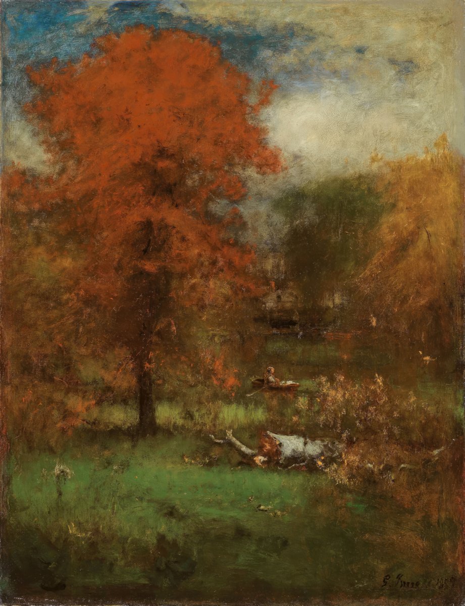 Abstract Autumn | George Inness | Ave Legato Art Prints