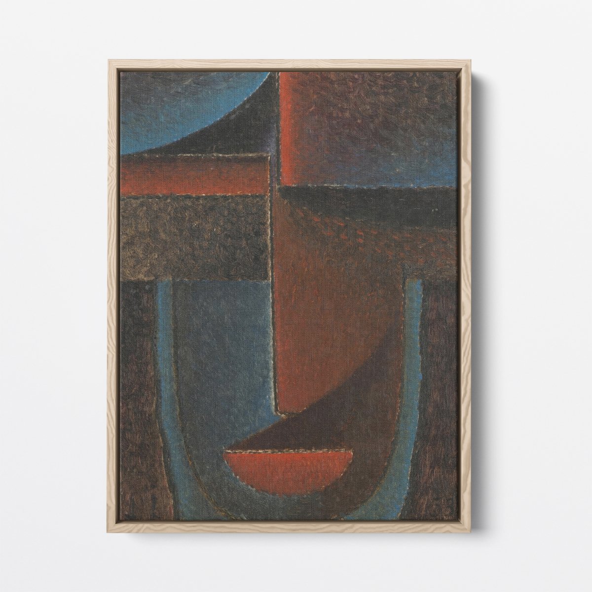 Abstract Head, Blue - Red | Alexej von Jawlensky | Ave Legato Art Prints