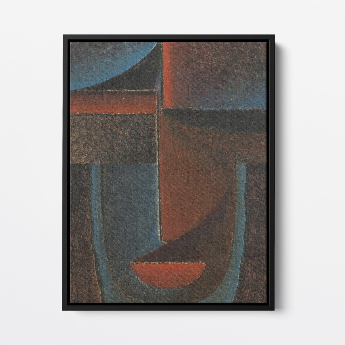 Abstract Head, Blue - Red | Alexej von Jawlensky | Ave Legato Art Prints