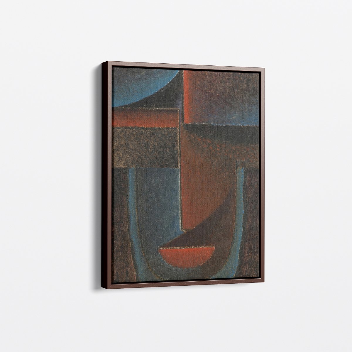 Abstract Head, Blue - Red | Alexej von Jawlensky | Ave Legato Art Prints