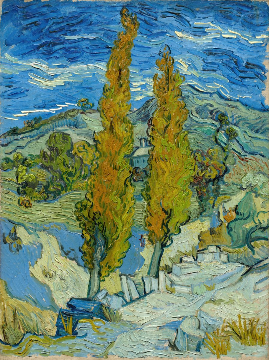 Abstract Poplars | Vincent van Gogh | Ave Legato Art Prints