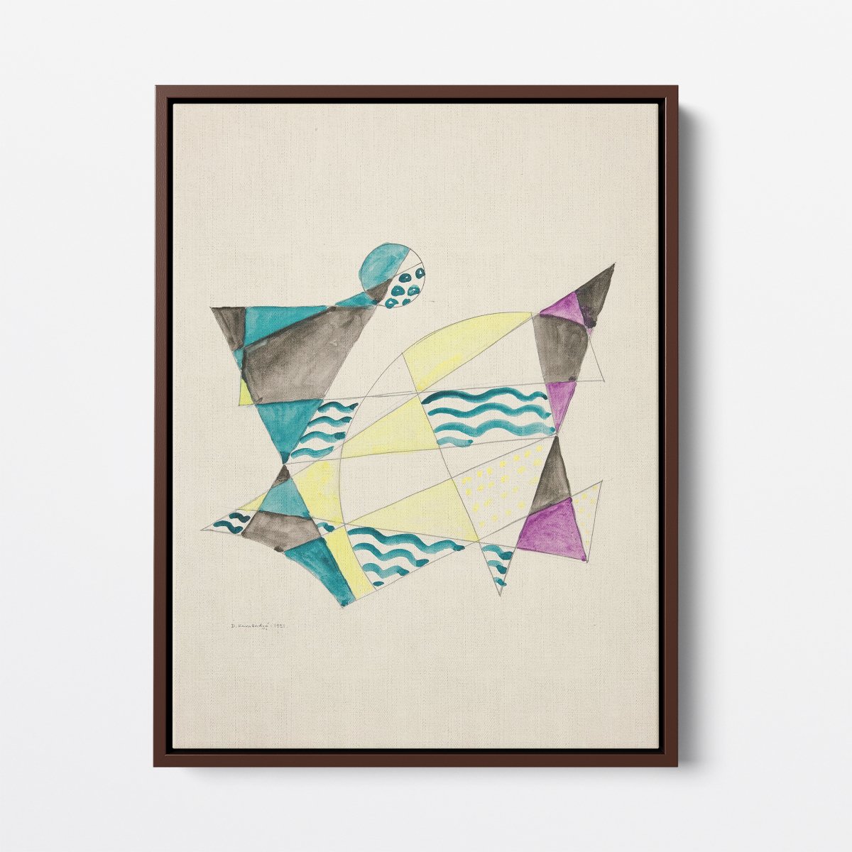 Abstraction Based on Sails II | David Kakabadze | Ave Legato Art Prints