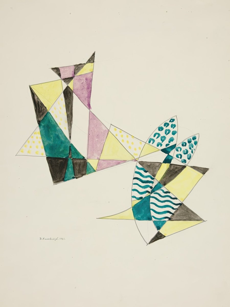 Abstraction Based on Sails IV | David Kakabadze | Ave Legato Art Prints
