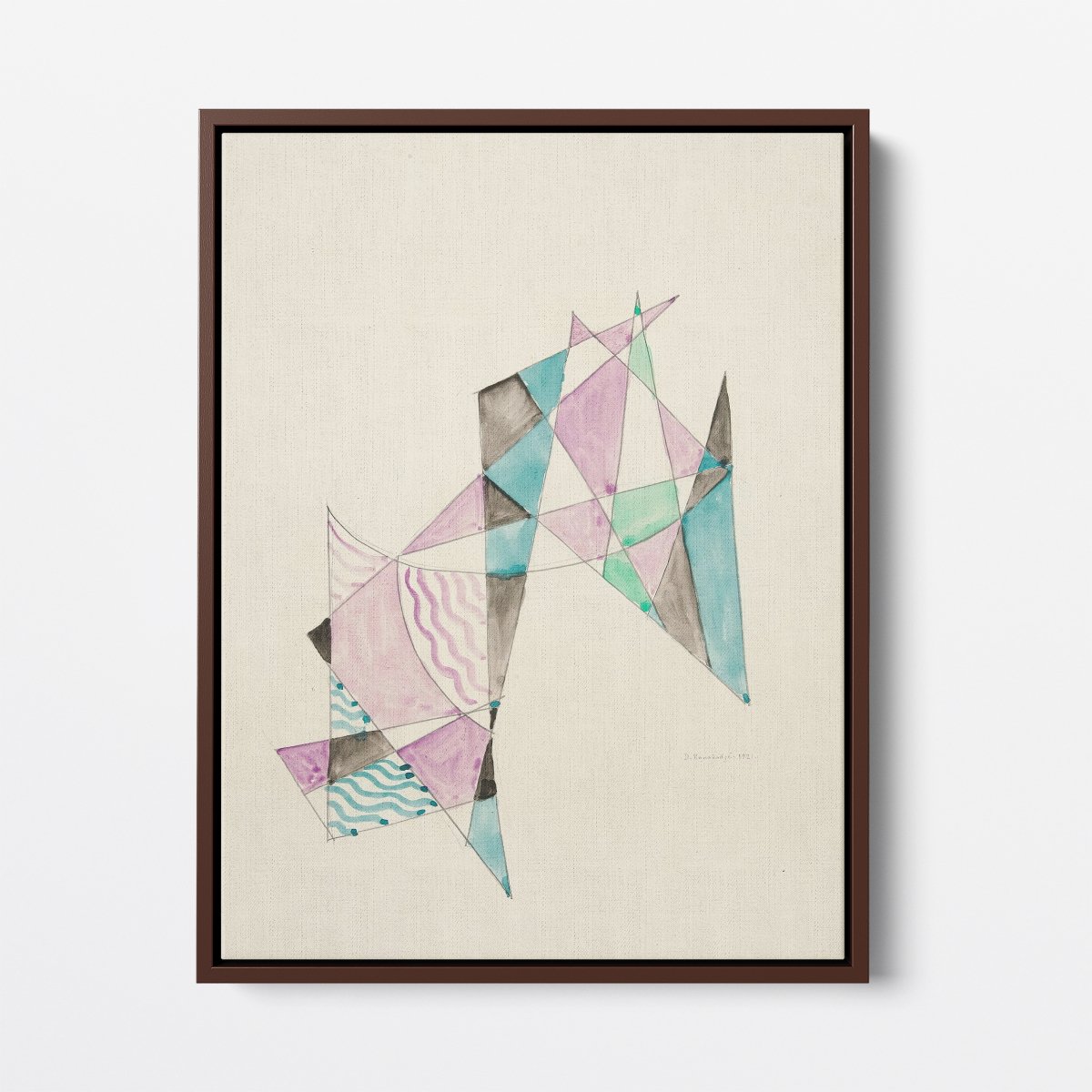 Abstraction Based on Sails IX | David Kakabadze | Ave Legato Art Prints