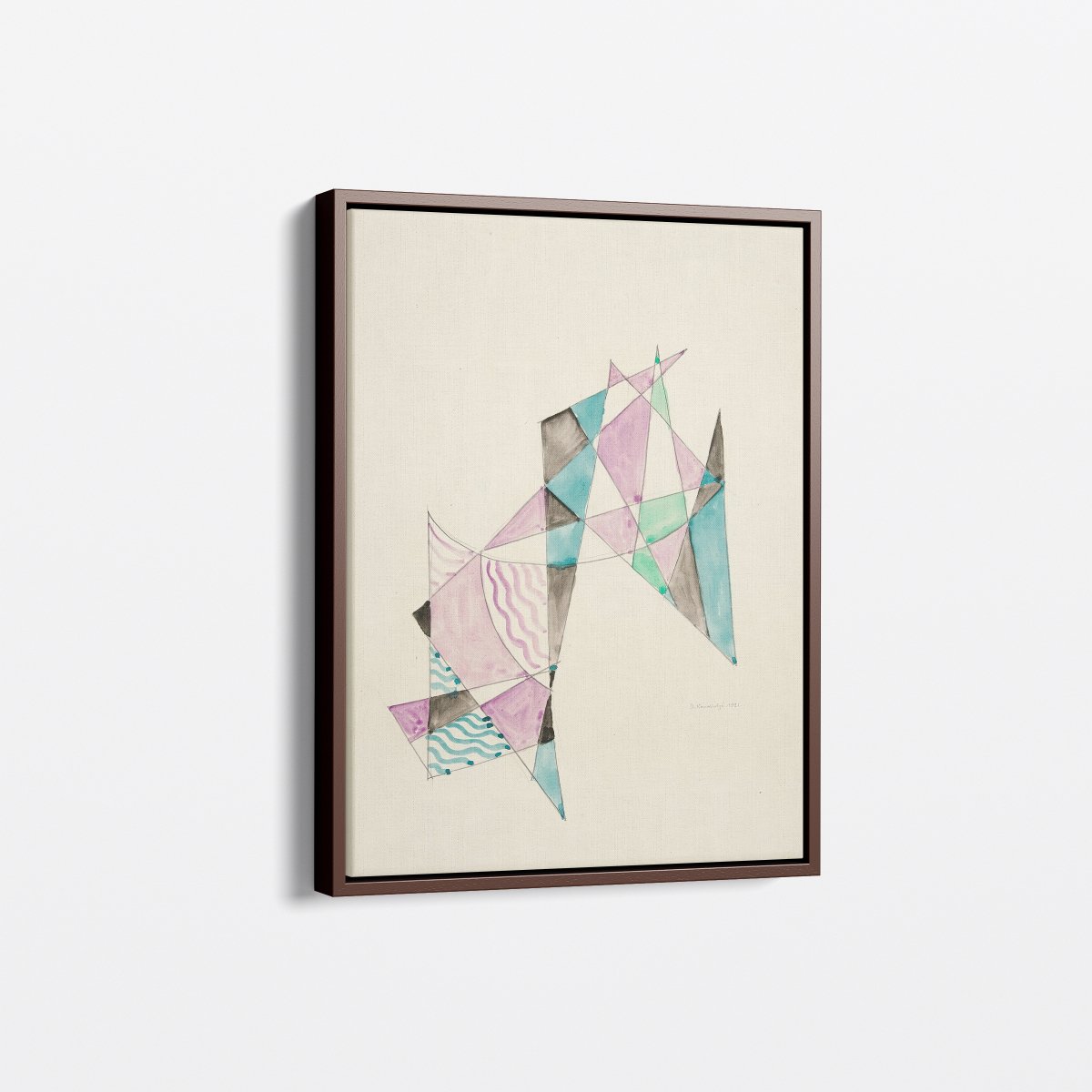 Abstraction Based on Sails IX | David Kakabadze | Ave Legato Art Prints