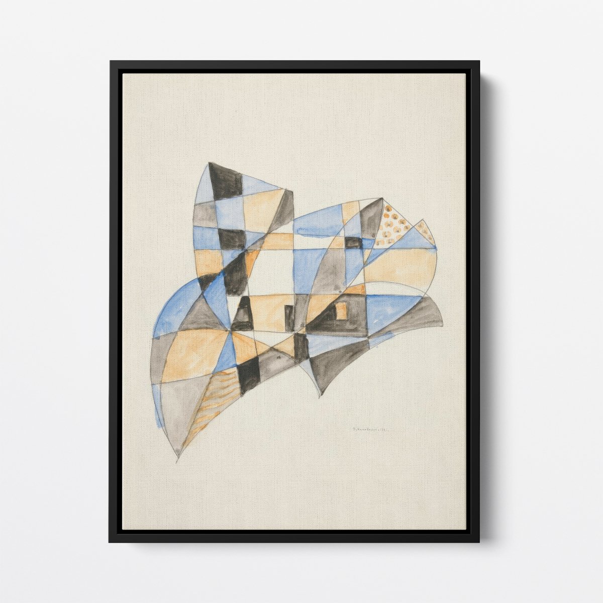 Abstraction Based on Sails V | David Kakabadze | Ave Legato Art Prints