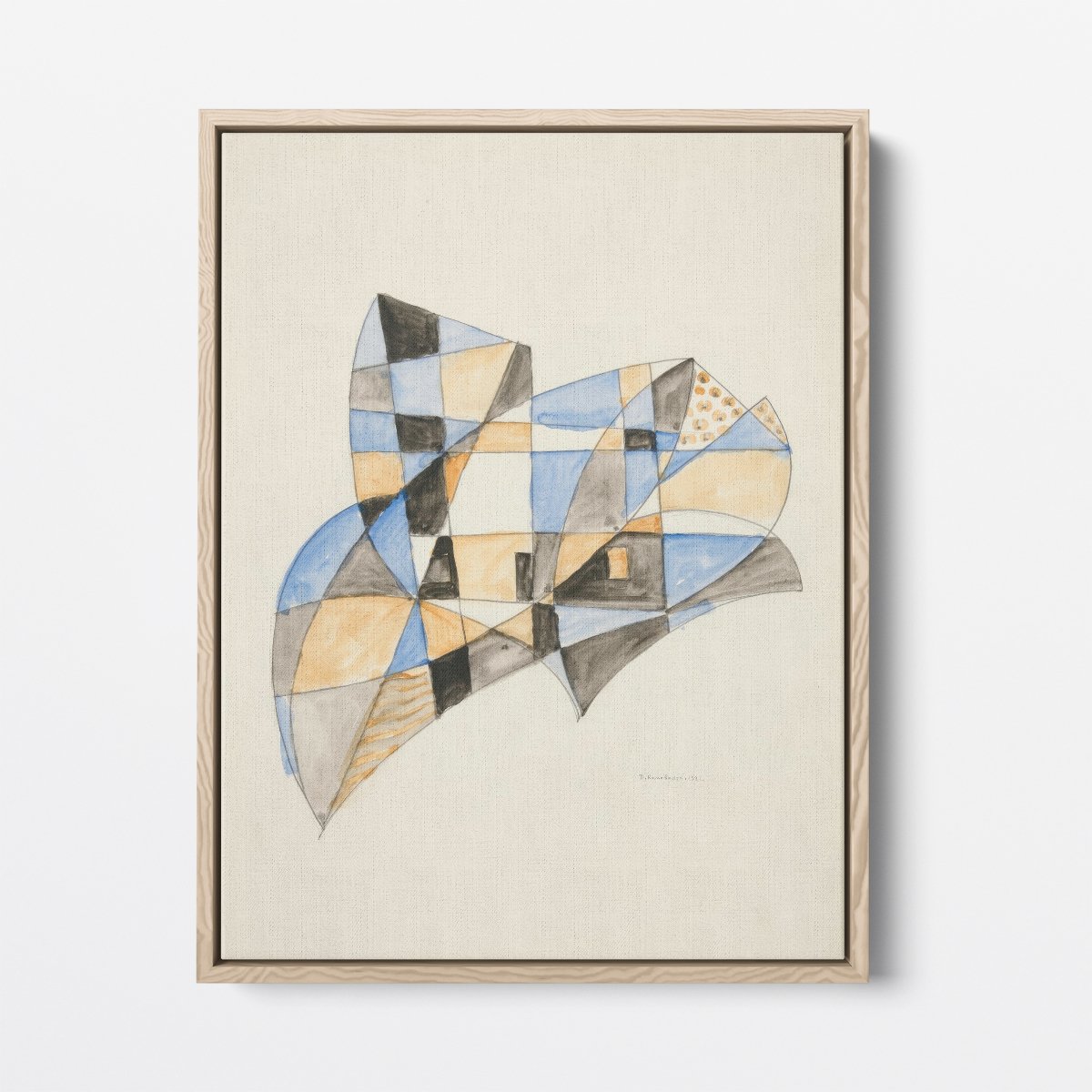 Abstraction Based on Sails V | David Kakabadze | Ave Legato Art Prints