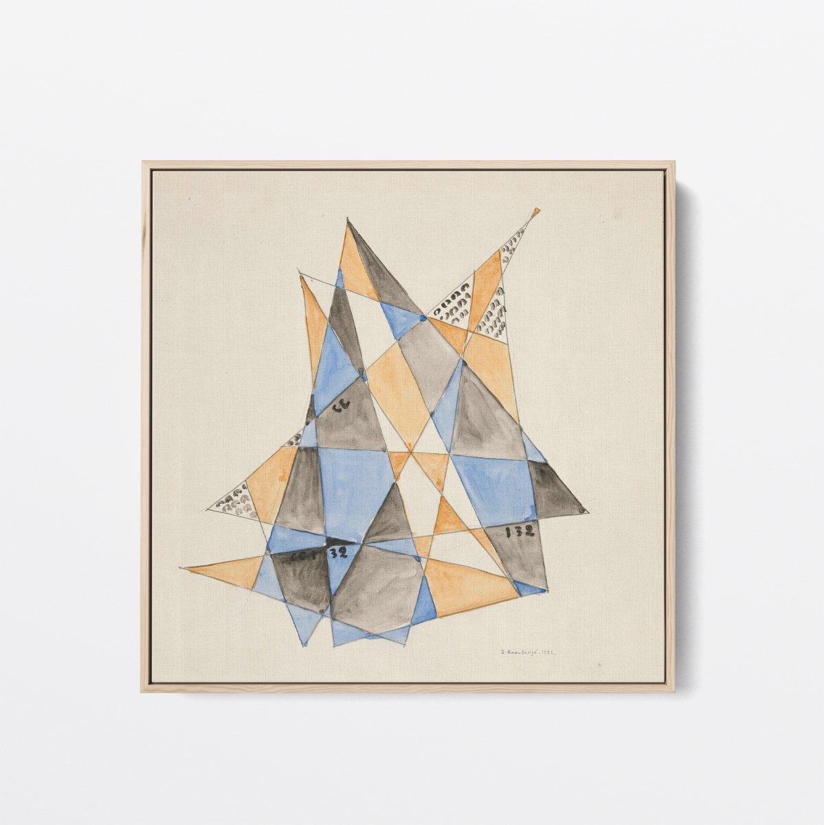 Abstraction Based on Sails, VII | David Kakabadze | Ave Legato Art Prints