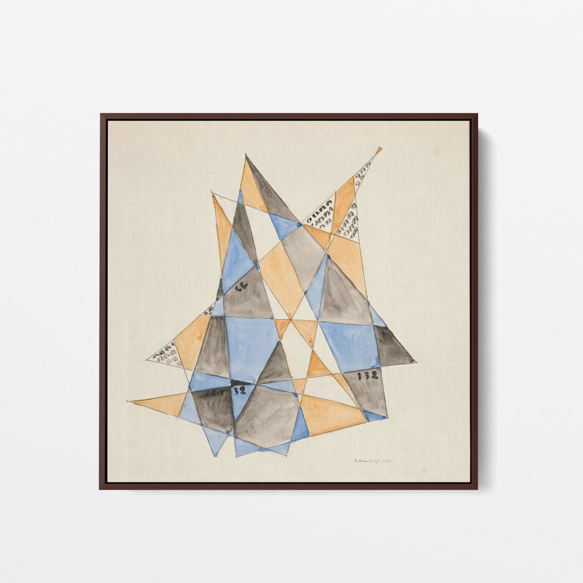 Abstraction Based on Sails, VII | David Kakabadze | Ave Legato Art Prints