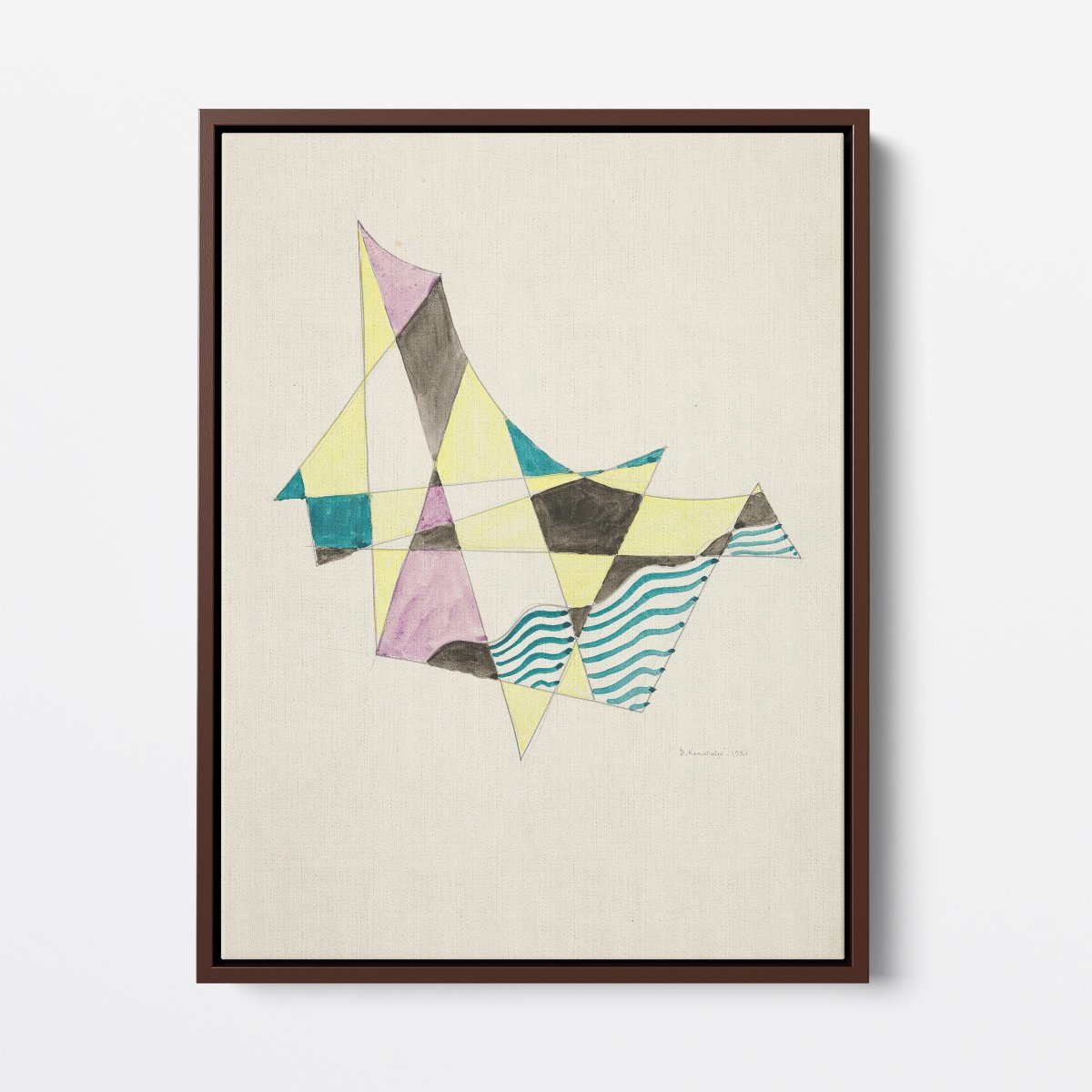 Abstraction Based on Sails X | David Kakabadze | Ave Legato Art Prints