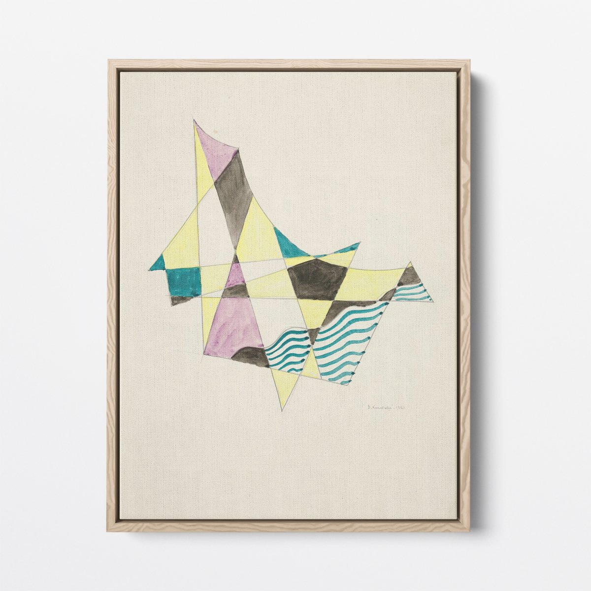 Abstraction Based on Sails X | David Kakabadze | Ave Legato Art Prints