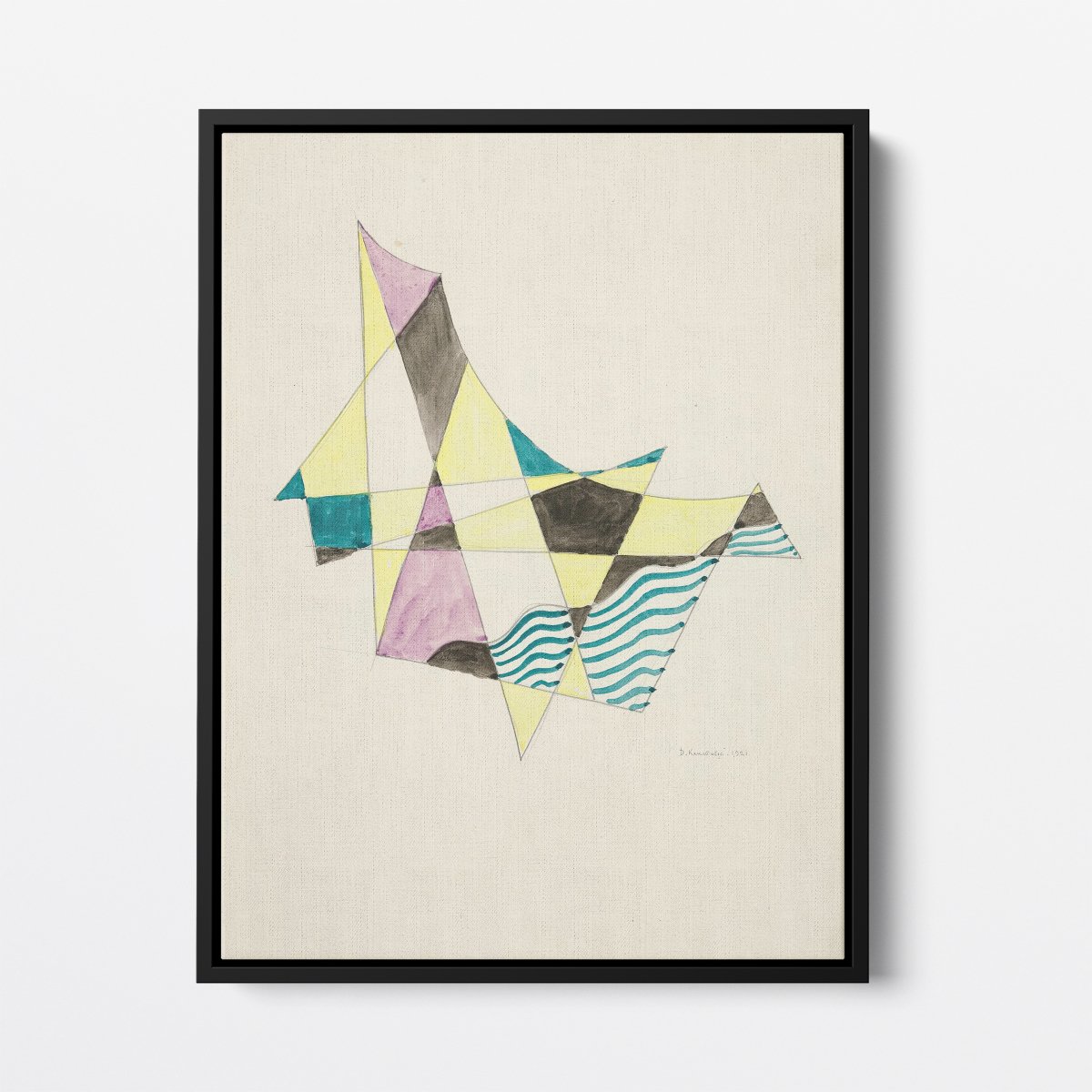 Abstraction Based on Sails X | David Kakabadze | Ave Legato Art Prints