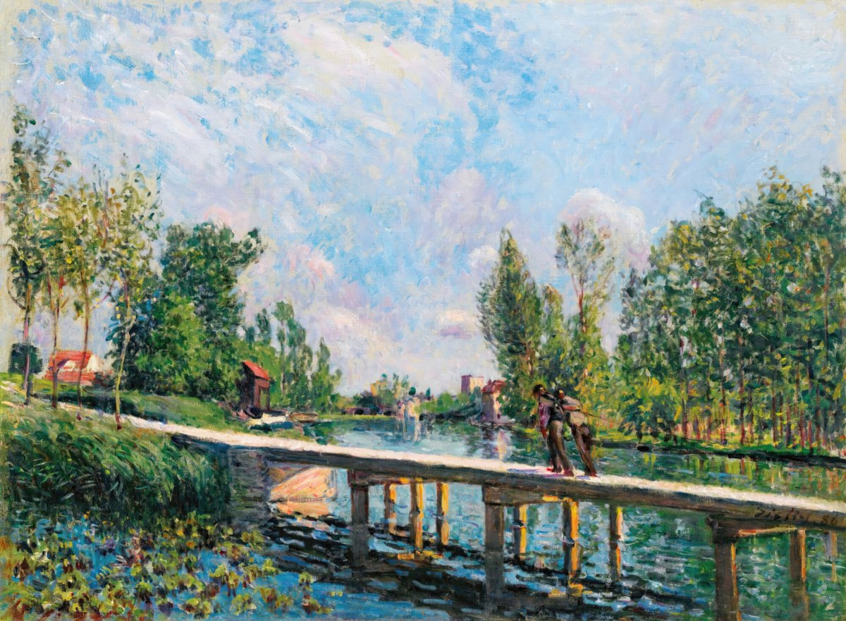 Across the River | Alfred Sisley | Ave Legato Art Prints