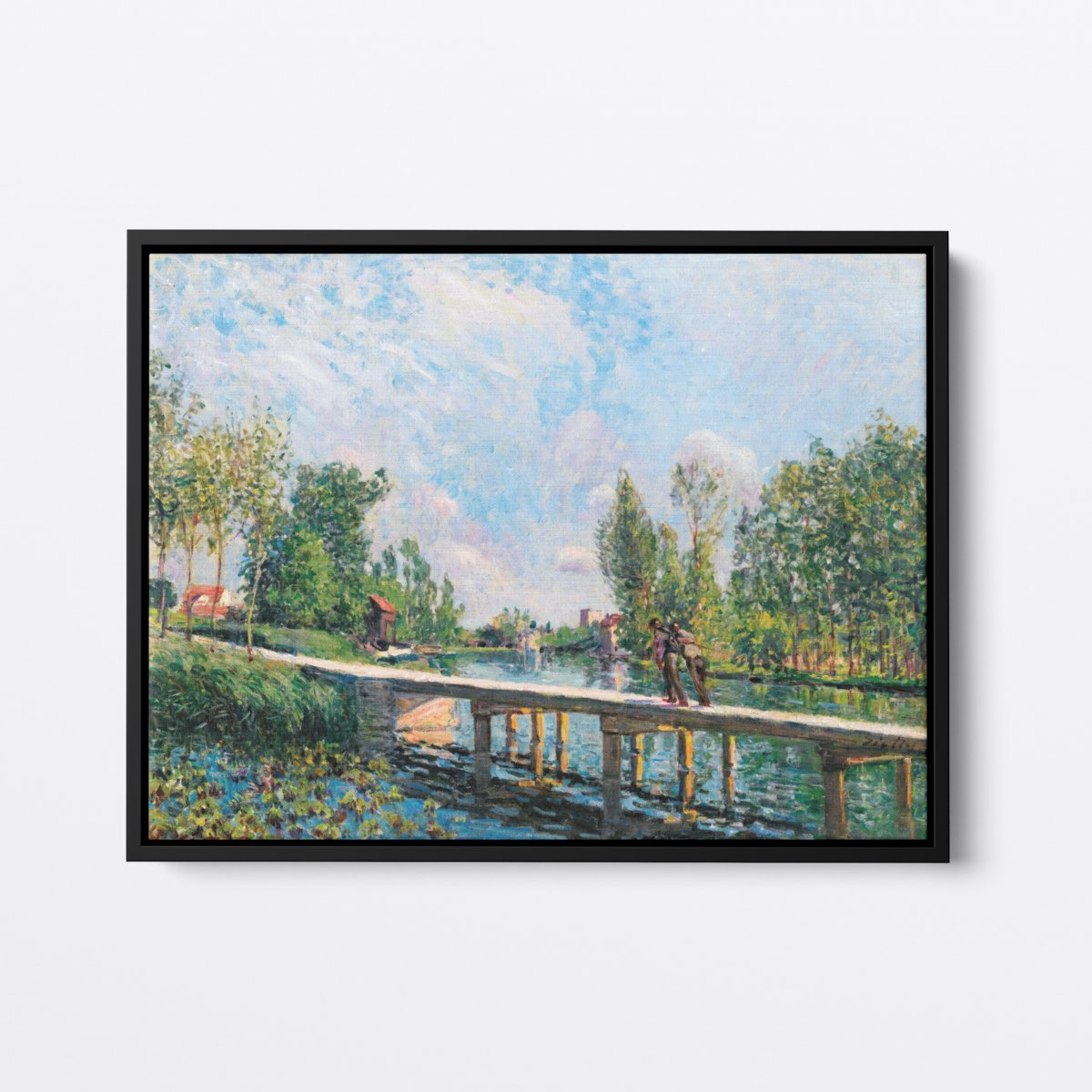 Across the River | Alfred Sisley | Ave Legato Art Prints