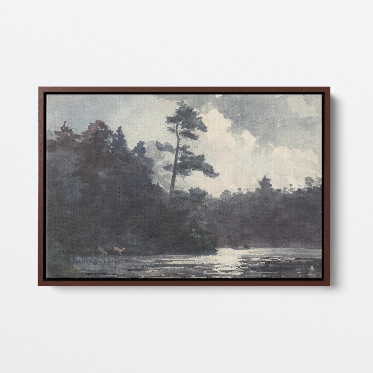 Adirondack Lake | Winslow Homer | Ave Legato Art Prints