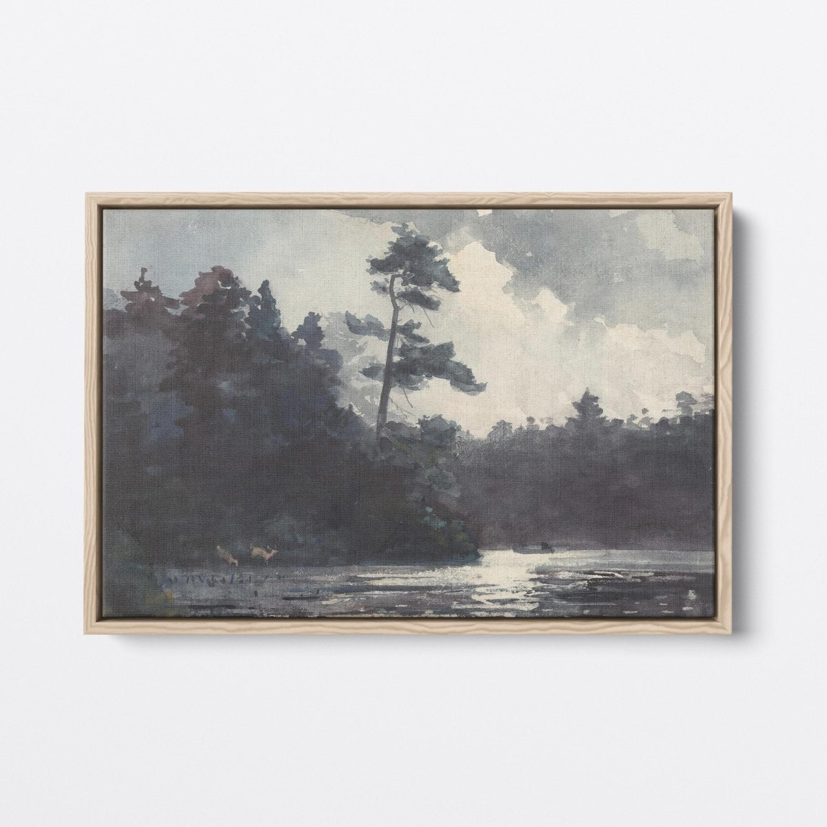 Adirondack Lake | Winslow Homer | Ave Legato Art Prints