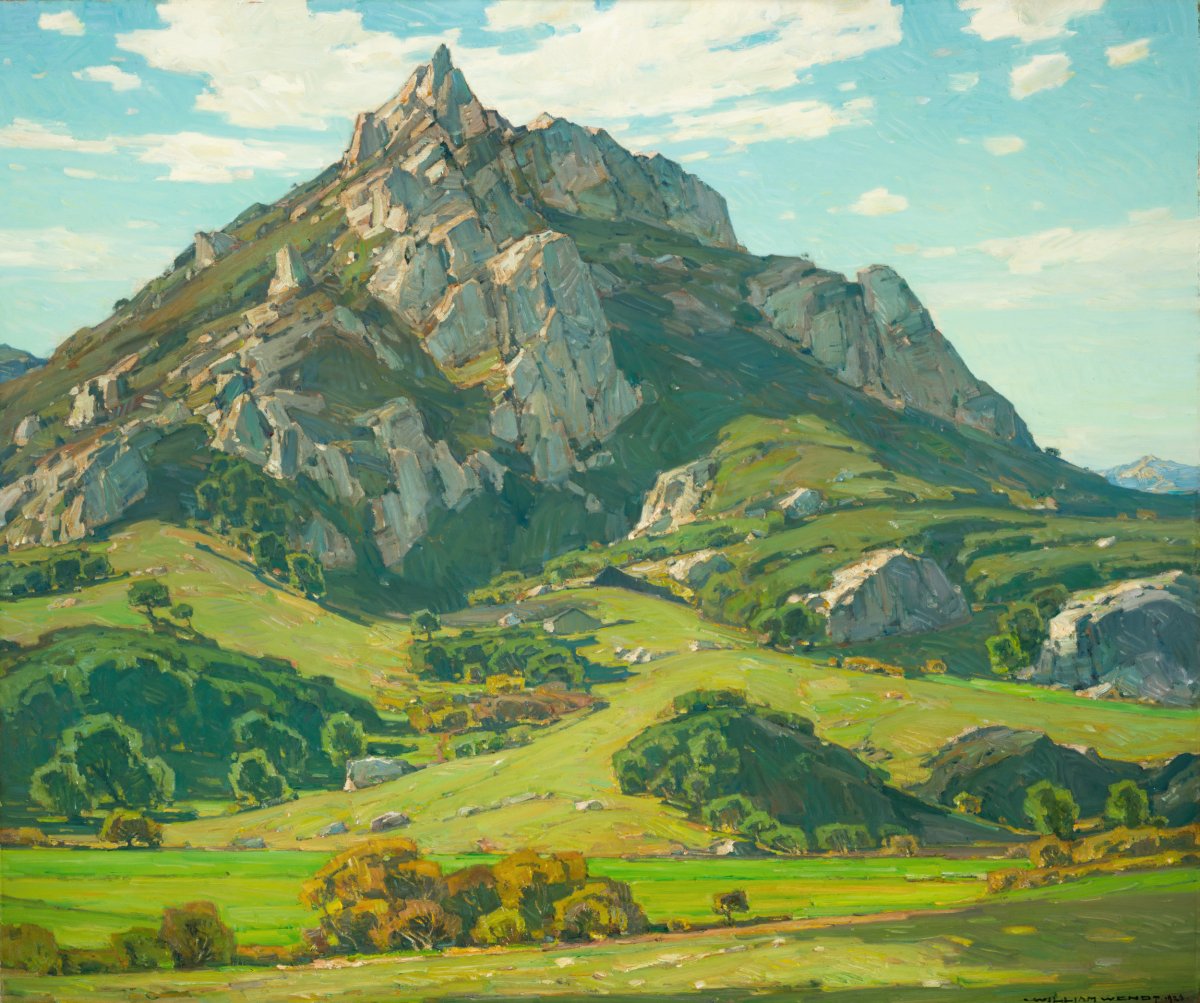 Aegean Peak | William Wendt | Ave Legato Art Prints