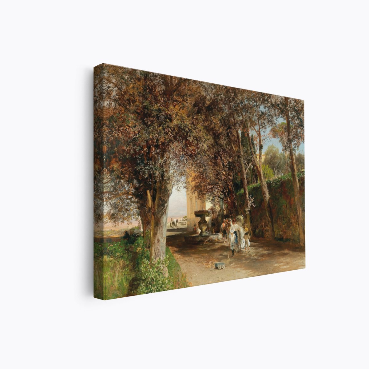 Afternoon in Villa Torlonia, Frascati | Oswald Achenbach | Ave Legato Art Prints