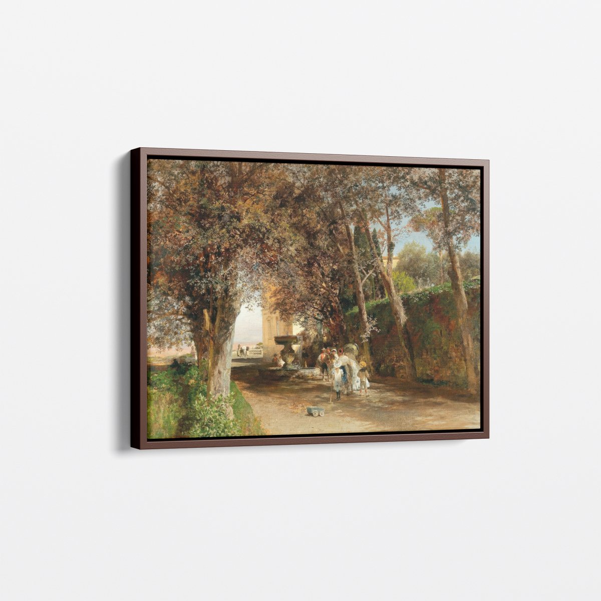 Afternoon in Villa Torlonia, Frascati | Oswald Achenbach | Ave Legato Art Prints