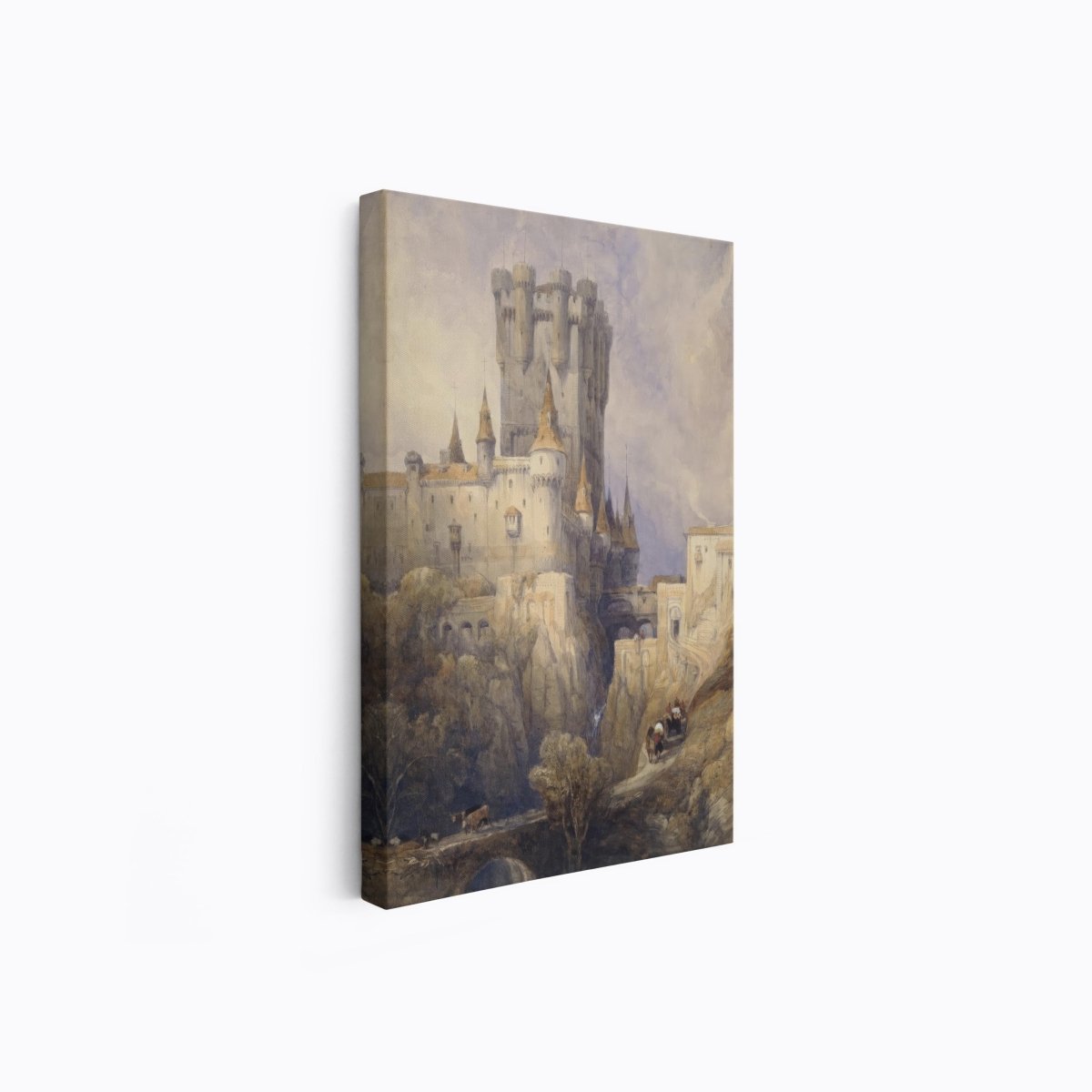 Alcazar, Segovia, Spain | David Roberts | Ave Legato Art Prints