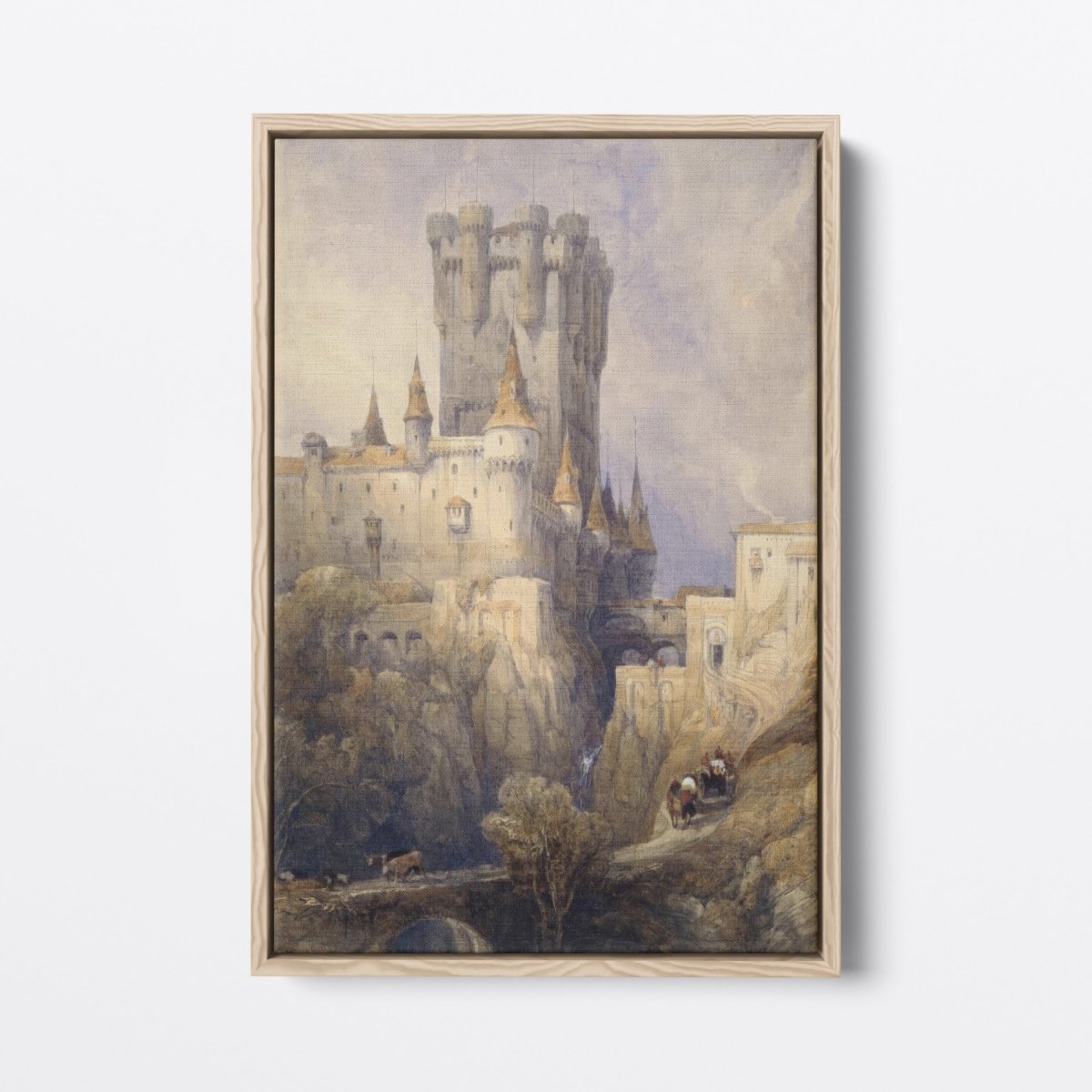 Alcazar, Segovia, Spain | David Roberts | Ave Legato Art Prints