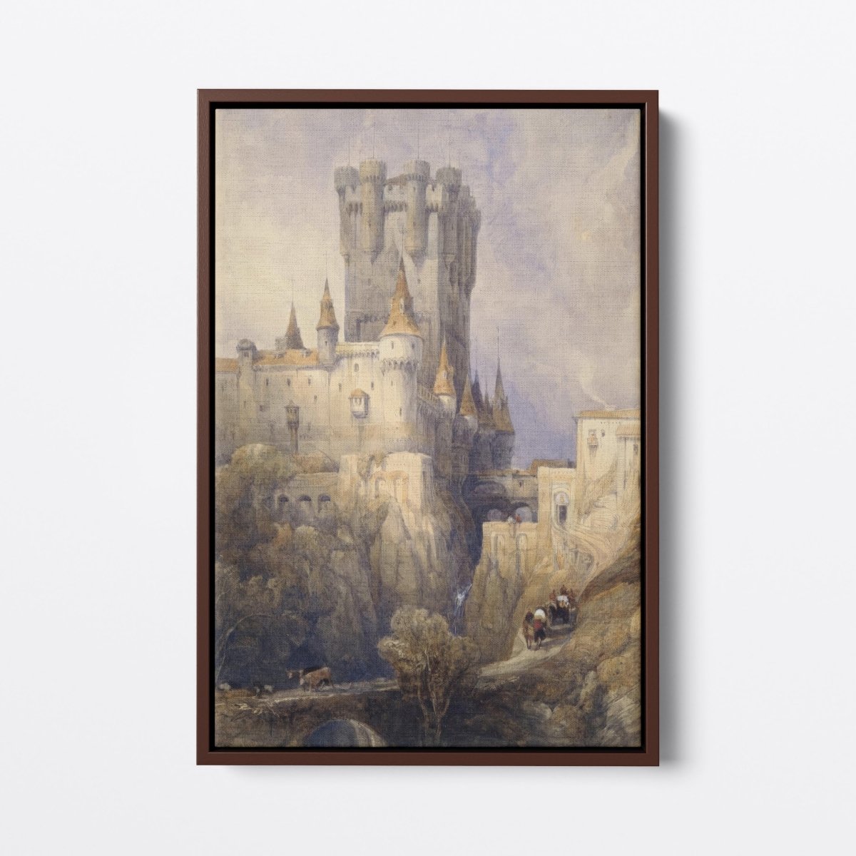 Alcazar, Segovia, Spain | David Roberts | Ave Legato Art Prints