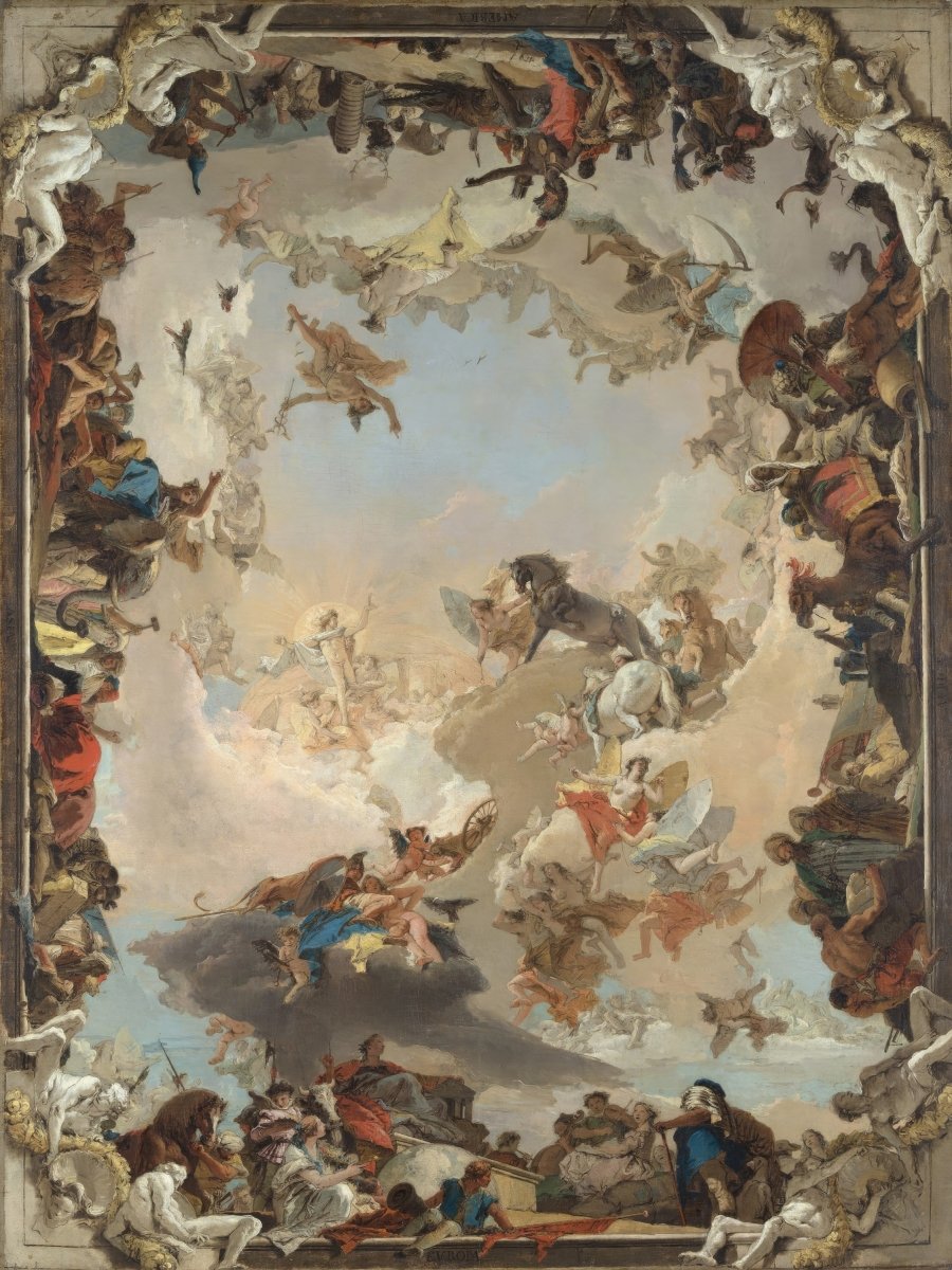 Allegory of the Planets and Continents | Giovanni Battista Tiepolo | Ave Legato Art Prints