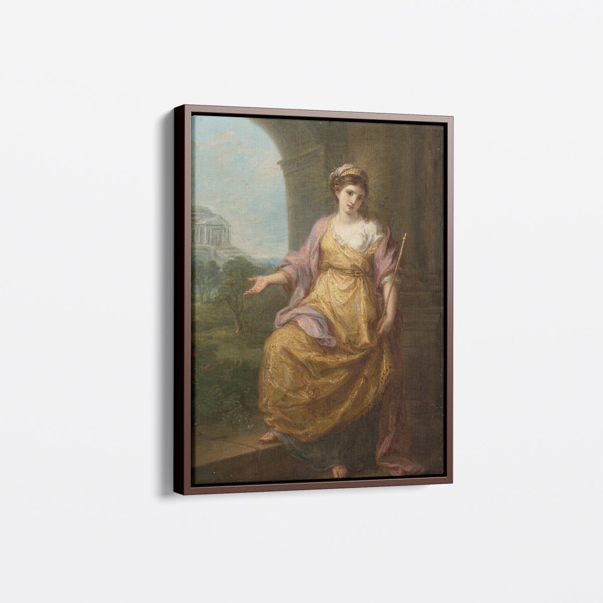 Allegory of Wisdom | Angelica Kauffman | Ave Legato Art Prints