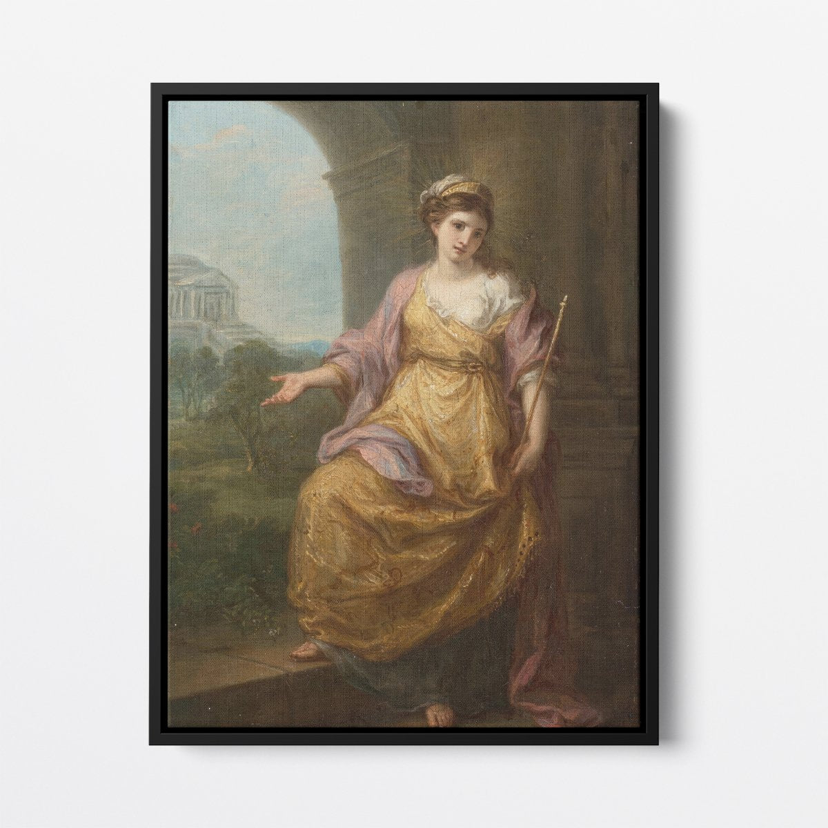 Allegory of Wisdom | Angelica Kauffman | Ave Legato Art Prints