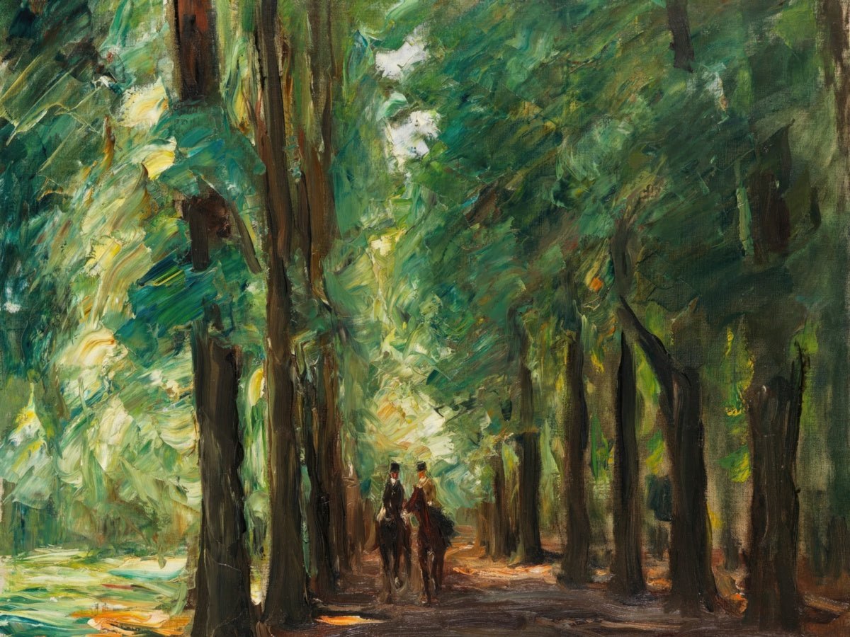 Alley near Sakrow | Max Liebermann | Ave Legato Art Prints