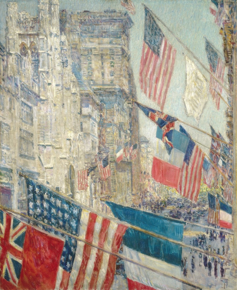 Allies Day (1917) | Childe Hassam | Ave Legato Art Prints