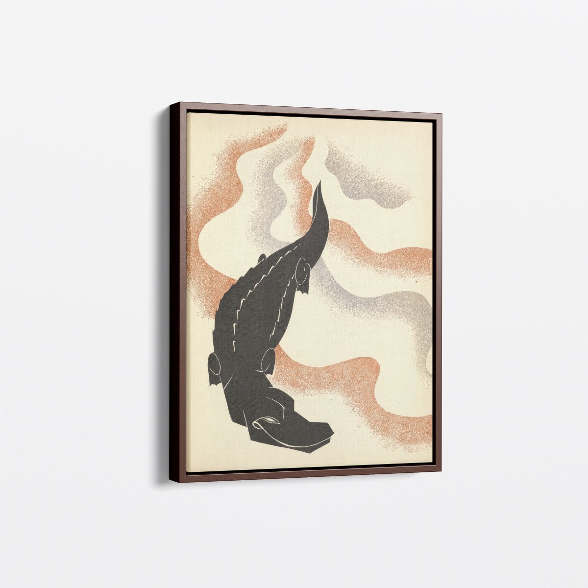 Alligator Down to the Water | Pierre Pinsard | Ave Legato Art Prints