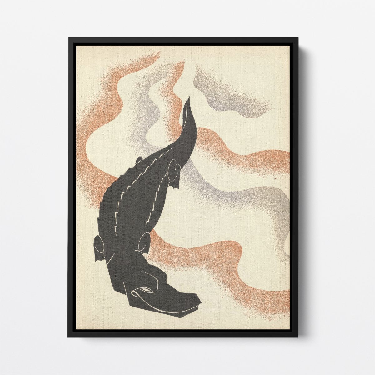 Alligator Down to the Water | Pierre Pinsard | Ave Legato Art Prints