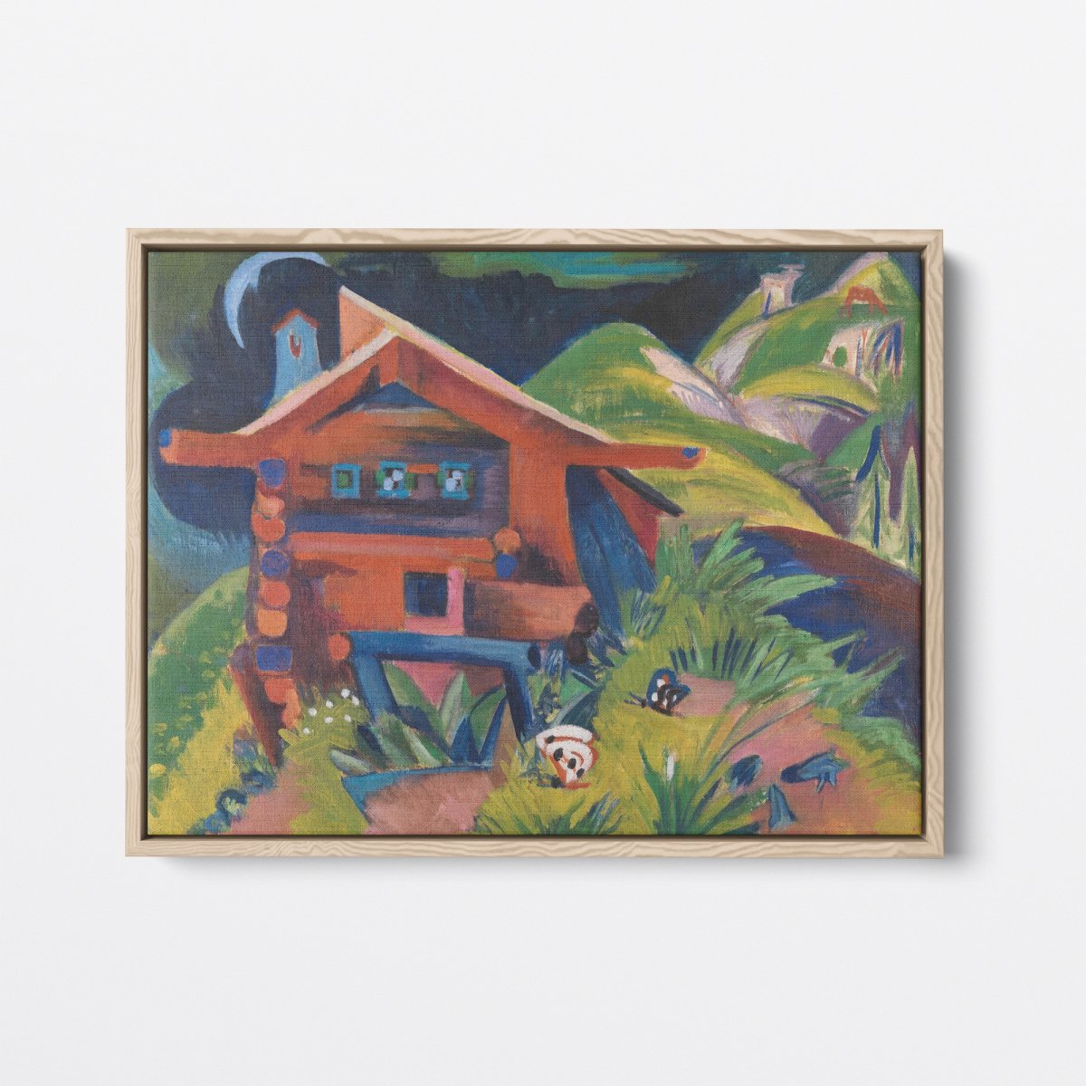 Alpine Hut | Ernst Kirchner | Ave Legato Art Prints