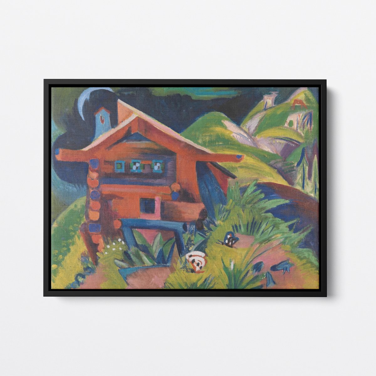 Alpine Hut | Ernst Kirchner | Ave Legato Art Prints