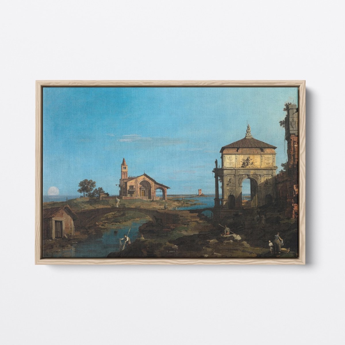 An Island in the Lagoon | Canaletto | Ave Legato Art Prints