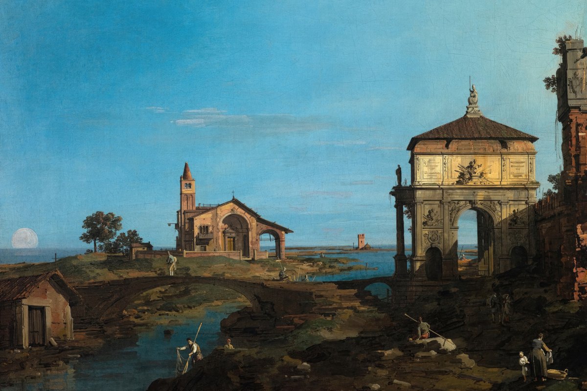 An Island in the Lagoon | Canaletto | Ave Legato Art Prints