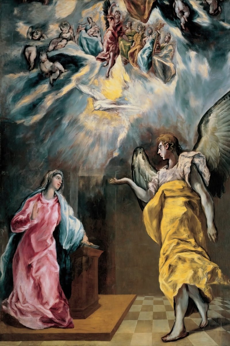 Annunciation | El Greco | Ave Legato Art Prints