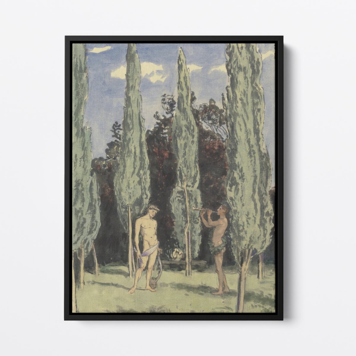 Apollo and Marsyas | Hans Thoma | Ave Legato Art Prints