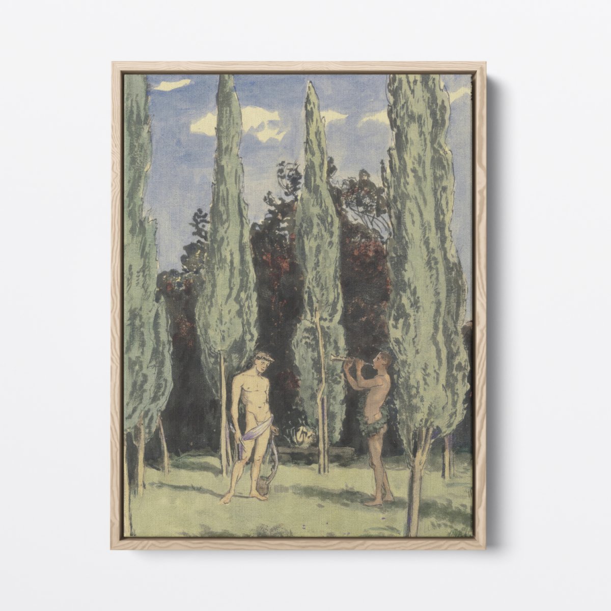 Apollo and Marsyas | Hans Thoma | Ave Legato Art Prints