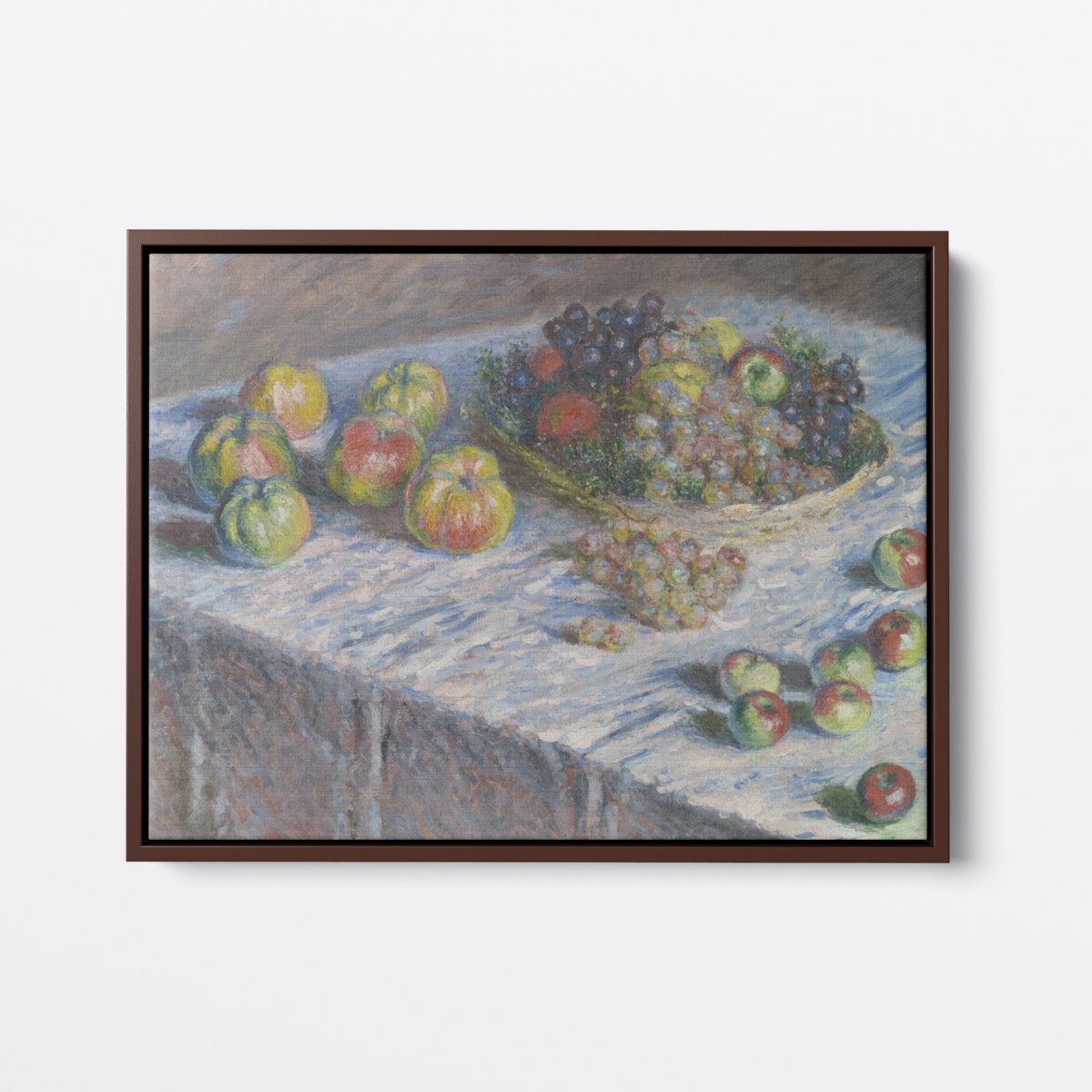 Apples & Grapes | Claude Monet | Ave Legato | Canvas Art Prints | Vintage Artwork