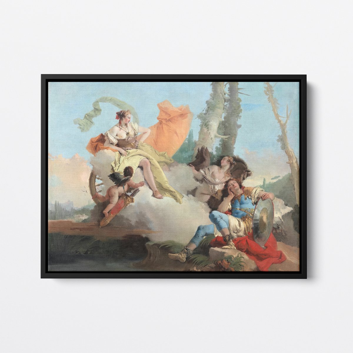 Armida Encounters the Sleeping Rinaldo | Giovanni Battista Tiepolo | Ave Legato Art Prints