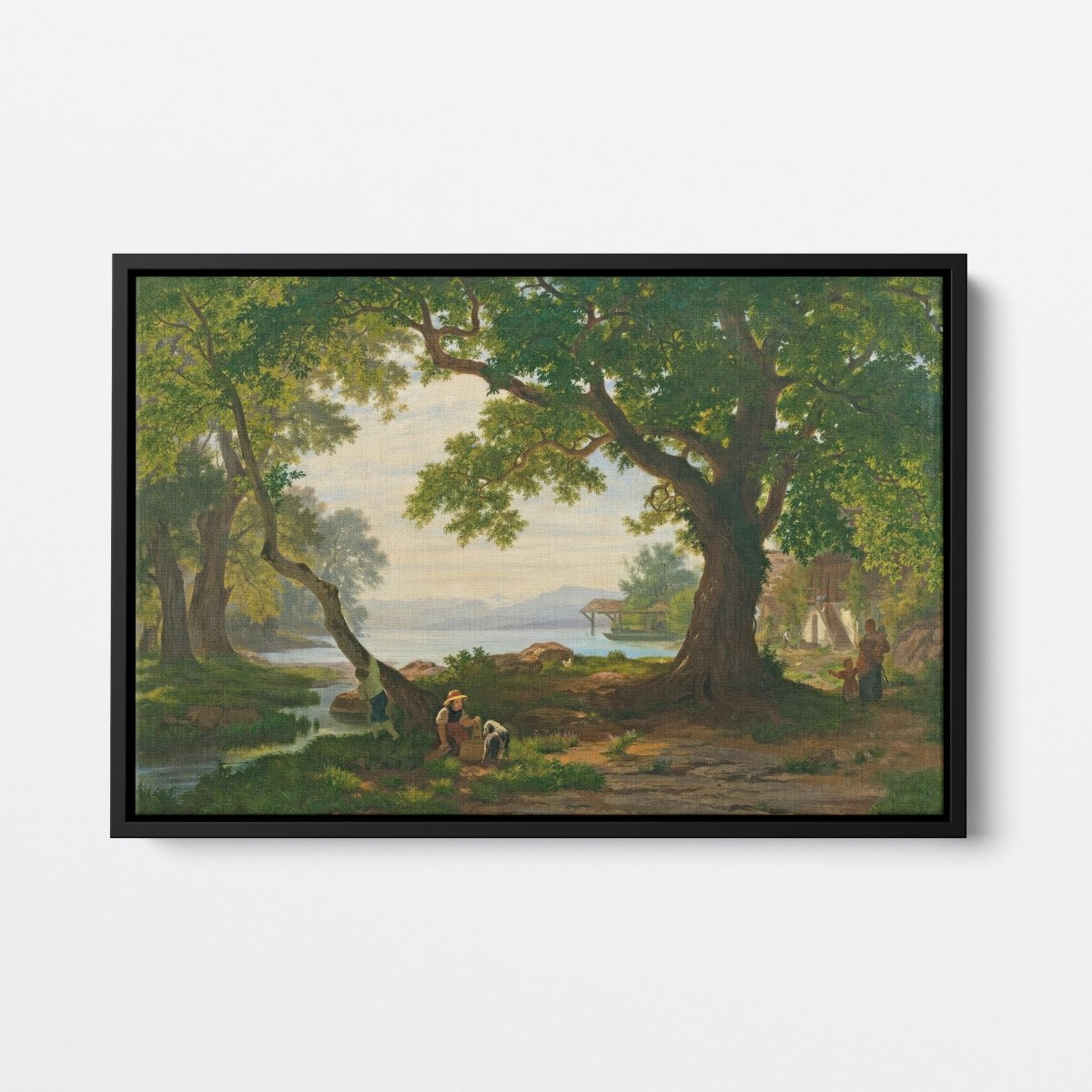 At Lake Sempach | Robert Zünd | Ave Legato Art Prints