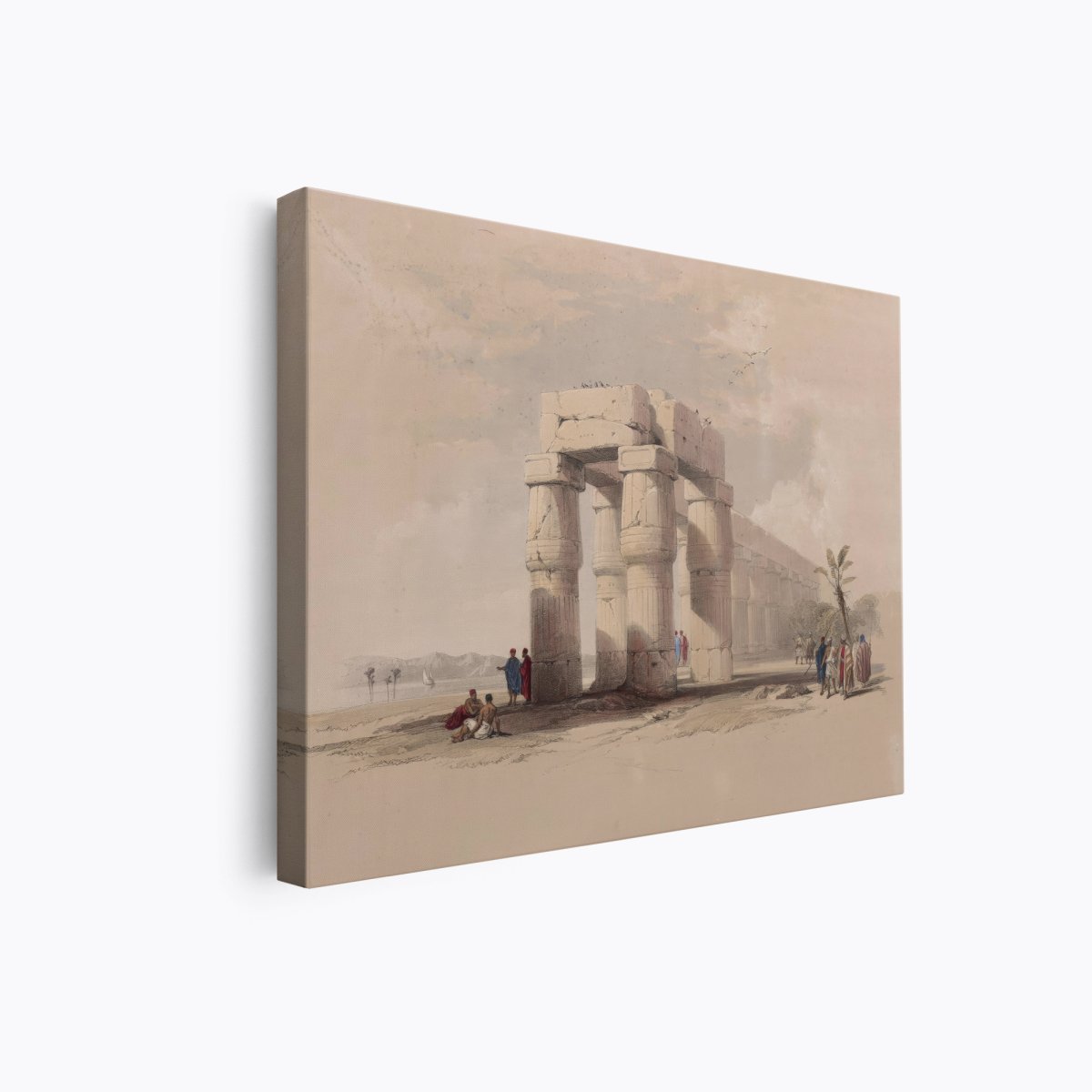 At Luxor, Thebes, Upper Egypt | David Roberts | Ave Legato Art Prints