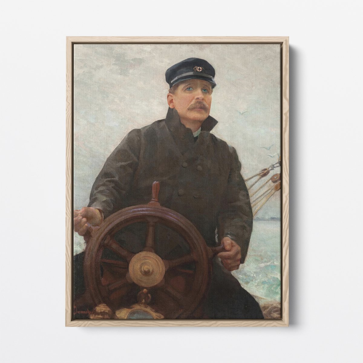 At the Helm | Robert Vonnoh | Ave Legato Art Prints