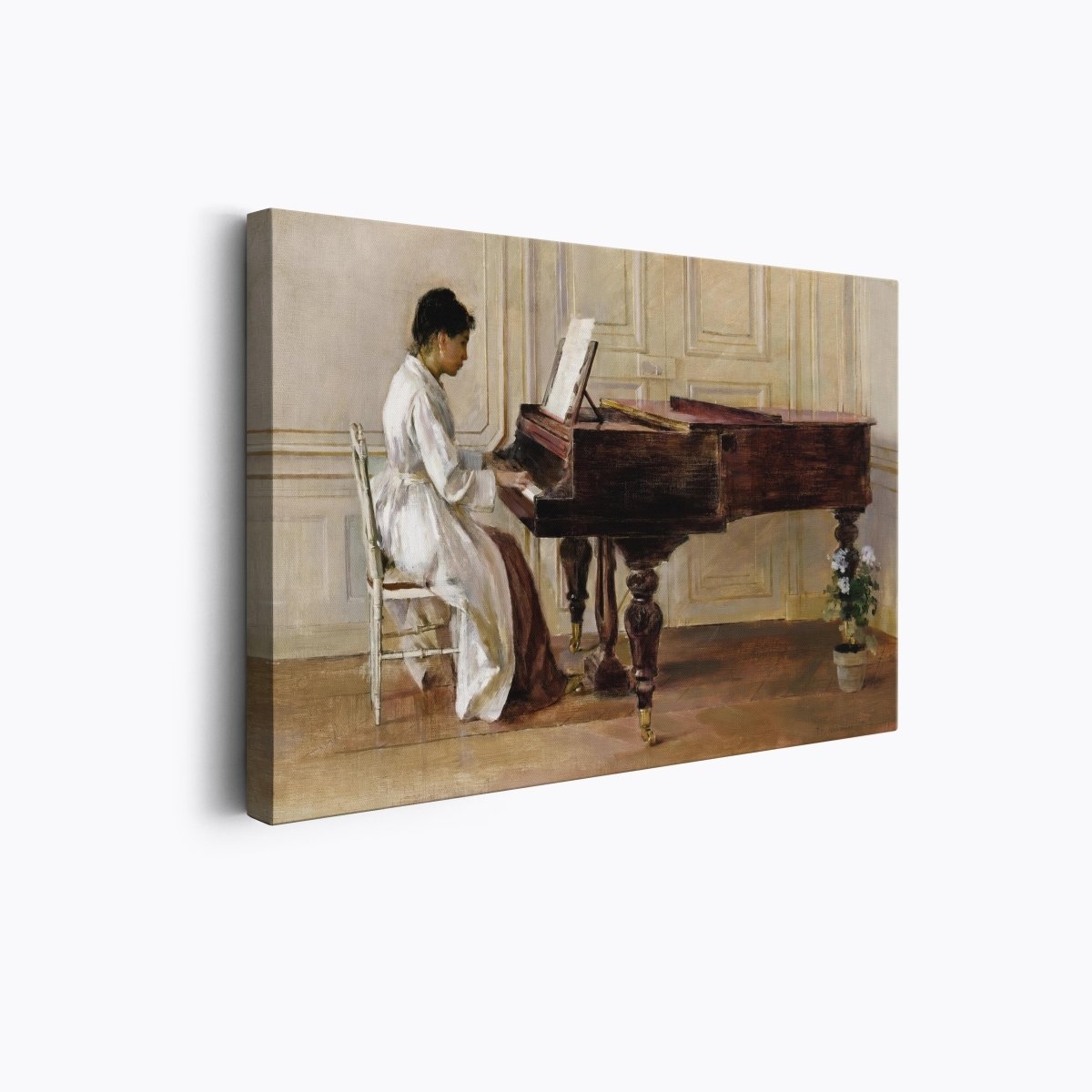 At the Piano | Theodore Robinson | Ave Legato Art Prints