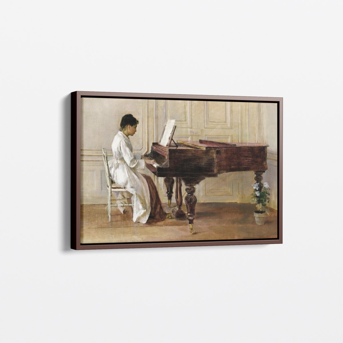 At the Piano | Theodore Robinson | Ave Legato Art Prints