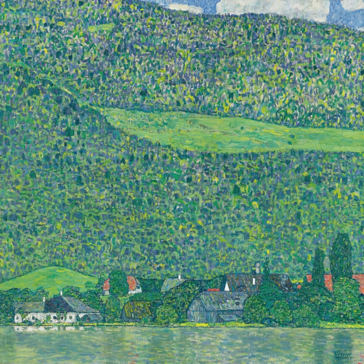 Attersee | Gustav Klimt | Ave Legato Art Prints